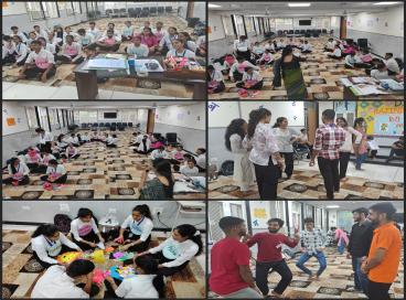 The workshop at DIET Rajinder Nagar focuses on Art-Integrated Learning (AIL) for first-year D.El.Ed Trainees. It is designed to enhance the pedagogical aptitude and competencies of these prospective teachers by integrating visual and performing arts into teaching practices. The workshop aims to help future teachers creatively engage with students from classes 3 to 5, encouraging them to use arts as a tool for effective learning.